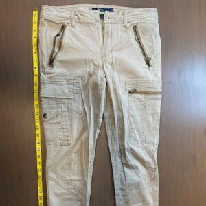 Polo Ralph Lauren Fitted Cargo Pants; Color: Beige; Size 6